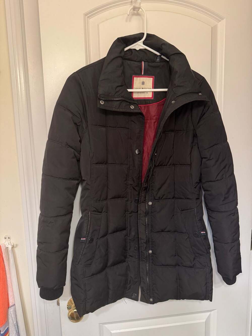 Tommy Hilfiger Puffer Jacket Size XS Black